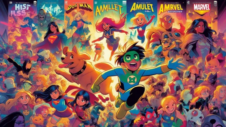 children comics covers