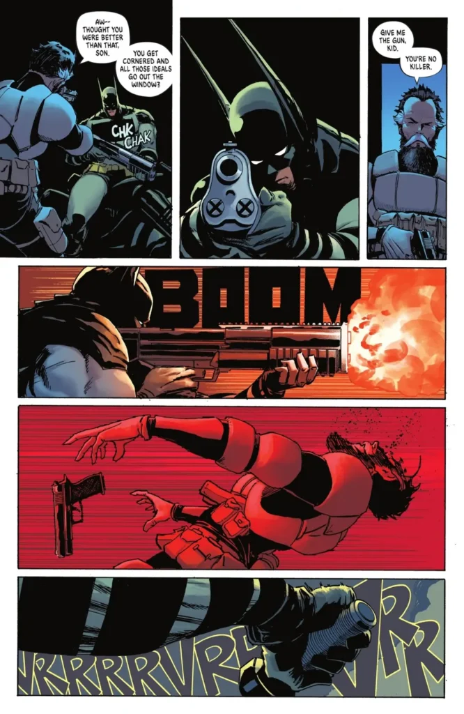 Absolute Batman #1 Rooftop With Alfred