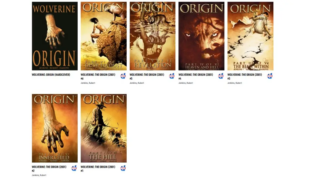 Wolverine The Origin Comic