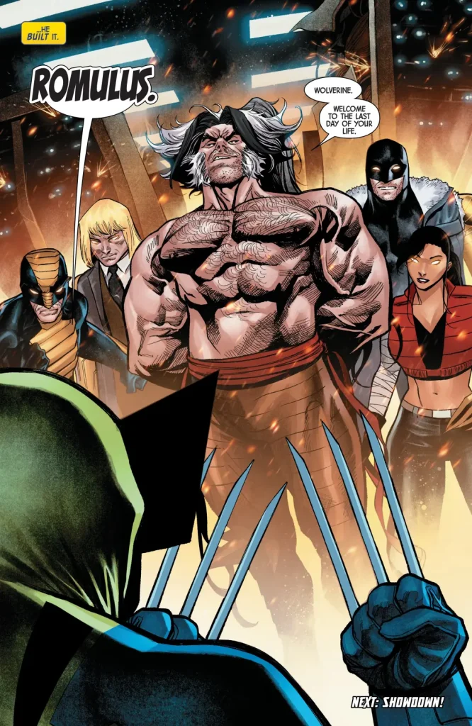 Wolverine Vol. 8, #6: Romulus Wolverins
