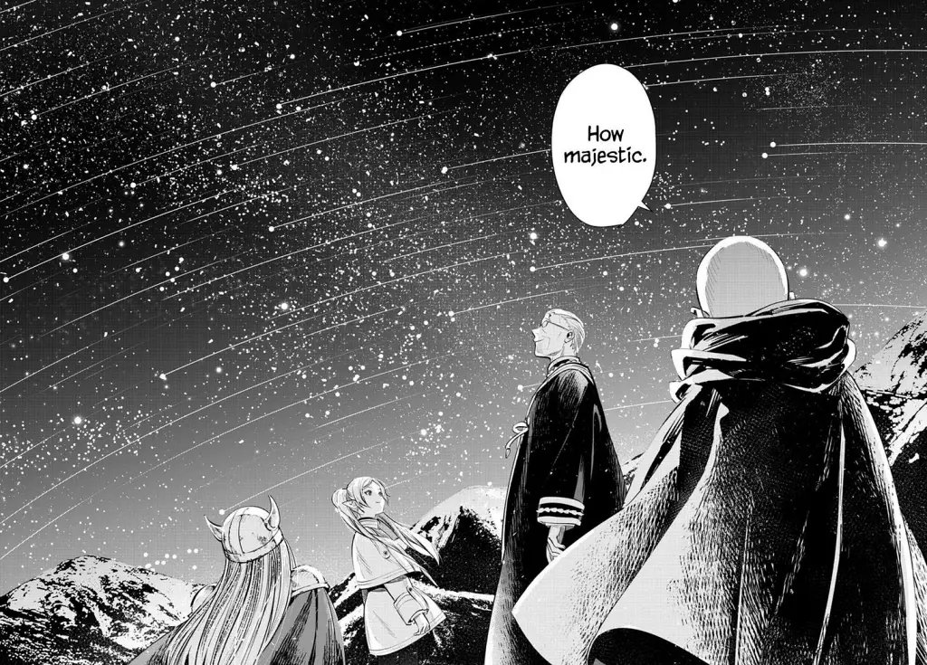 Frieren Manga vs Anime: Manga is always black and white