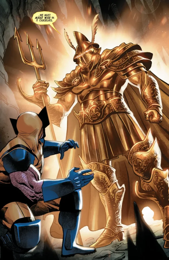 Wolverine Vol. 8 #8: First full appearance of Adamantine