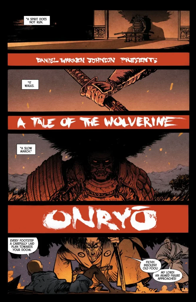 Wolverine Vol. 8 #8 Daniel Warren Johnson Backup Story
