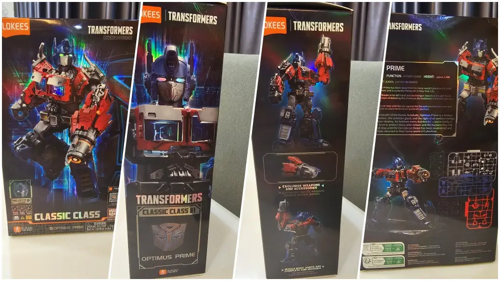 Blokees Classic Class Optimus Prime Box
