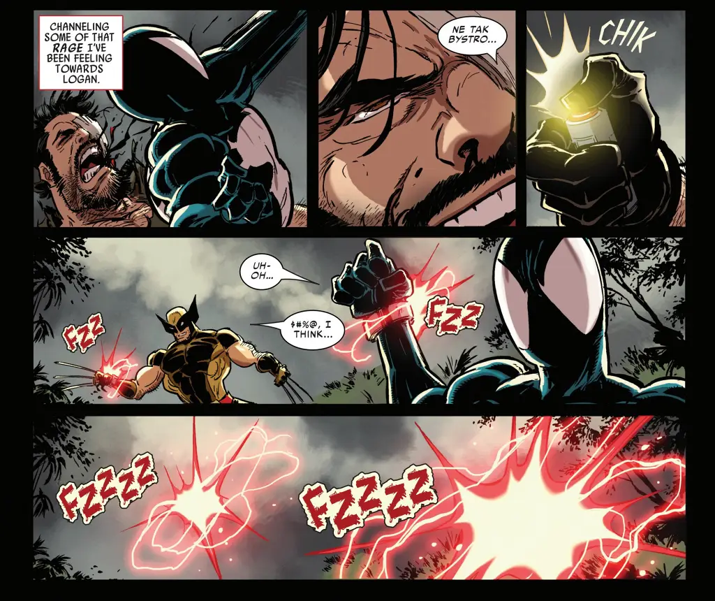 Spider-Man & Wolverine #3 Unreliable Wrist Gadget