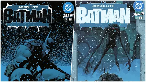Absolute Batman #7 & #8 Covers
