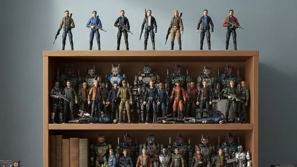 Action Figures for Beginners - Shelf Space Issue