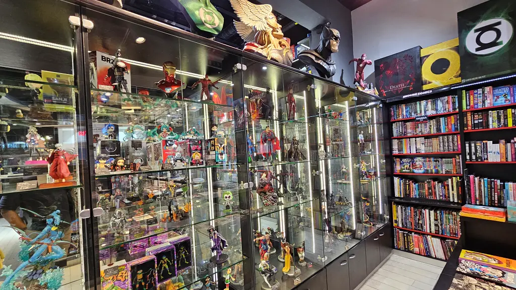 Comics Point in the Palladium mall in Prague