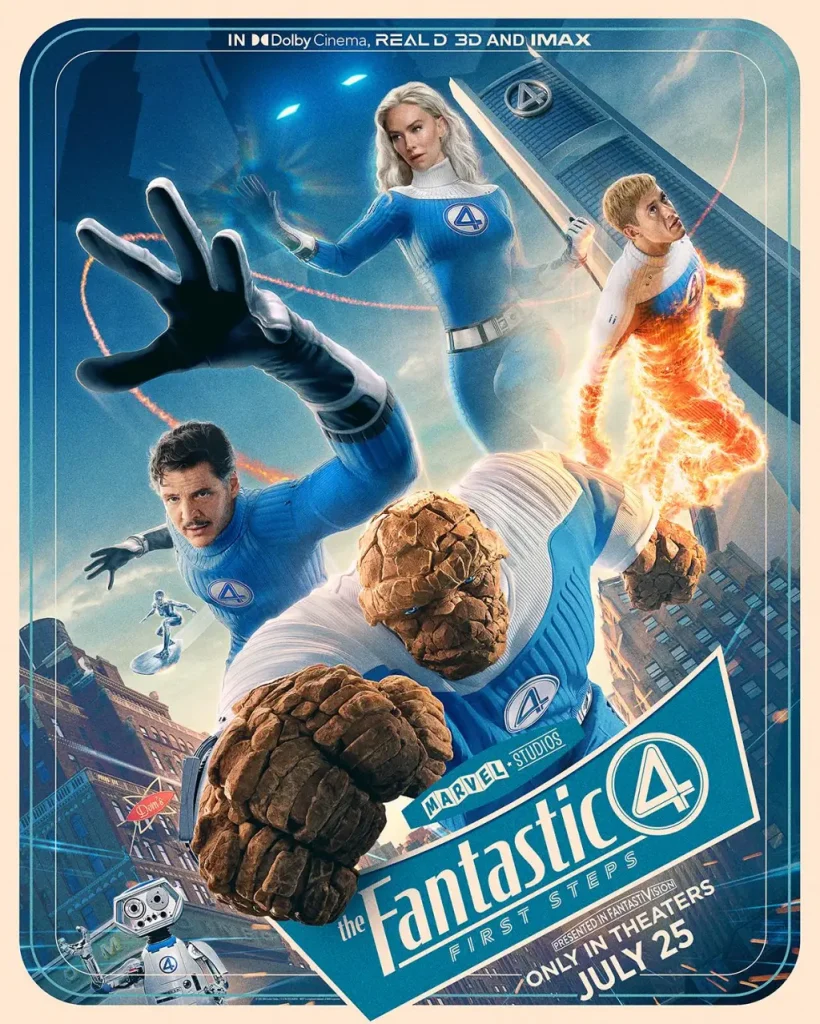 Fantastic Four: First Steps Movie Poster