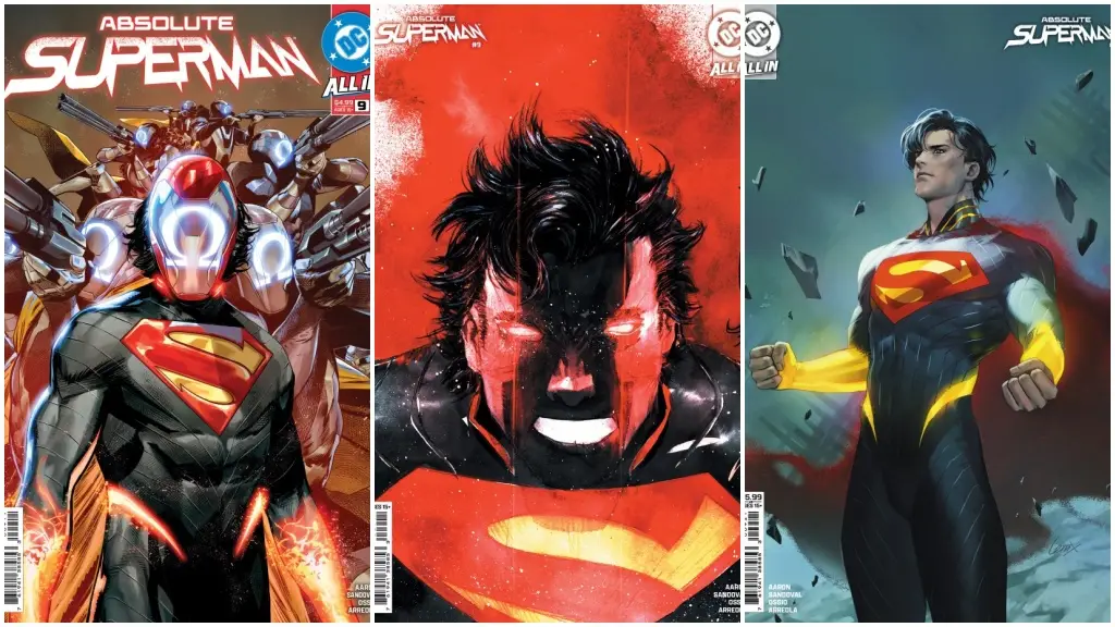 Absolute Superman #9 Covers