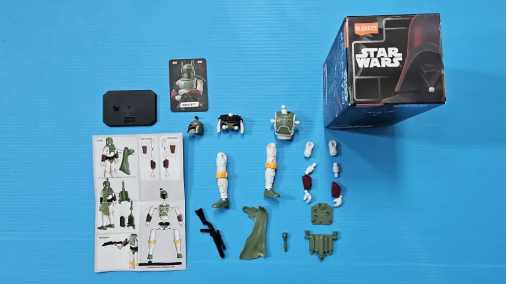 Blokees Star Wars Galaxy Version 02 Boba Fett parts