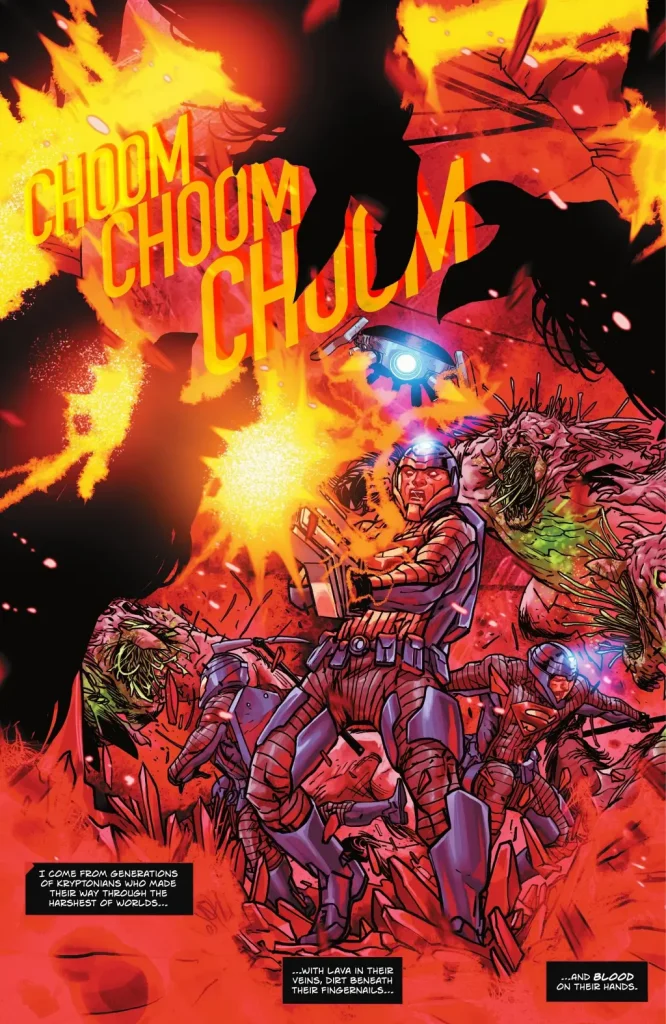 Absolute Superman #10 - Magmoles