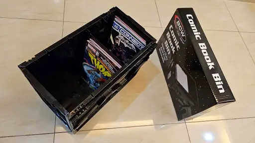 BCW Comic Book Bin - Completed