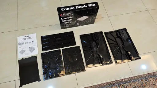 BCW Short Comic Book Bin - Unboxing