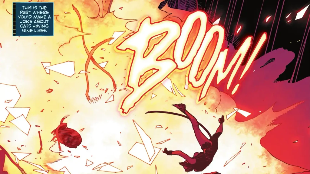 Absolute Catwoman #1 - Massive Explosion
